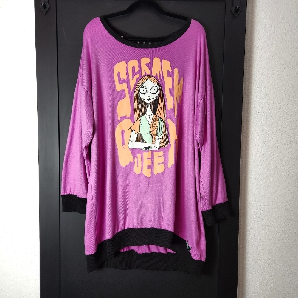 The Nightmare Before Christmas Scream Queen Shirt Size 2X